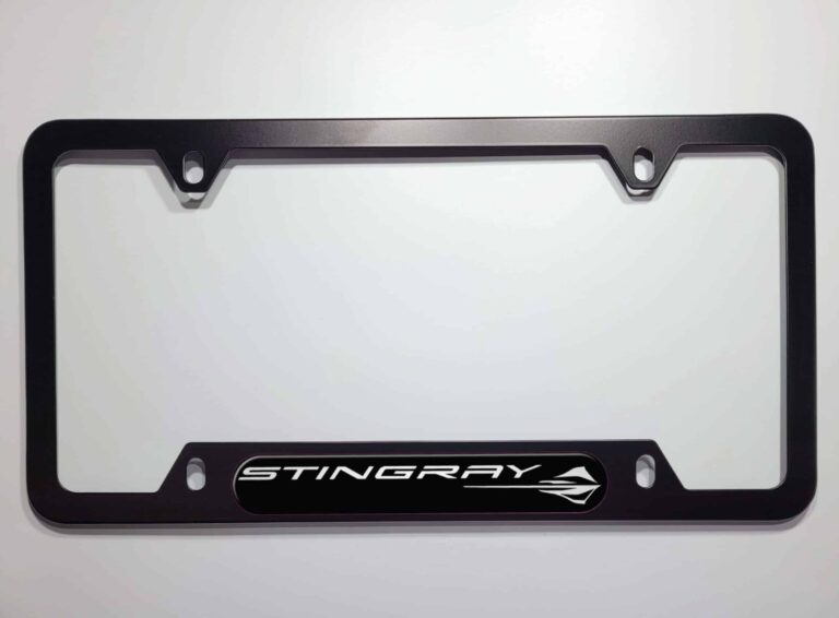 Corvette Stingray License Plate Frame