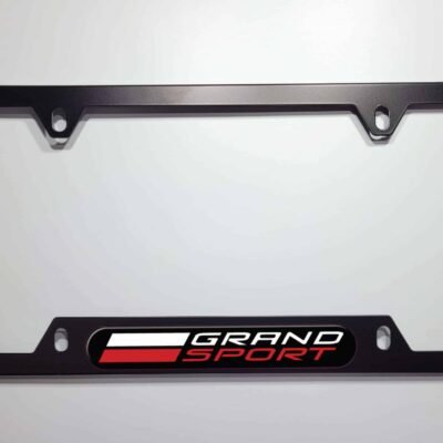 Corvette Grand Sport License Plate Frame