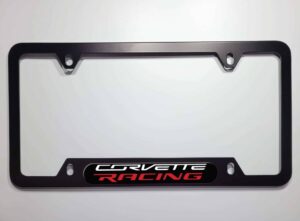 Corvette Racing License Plate Frame