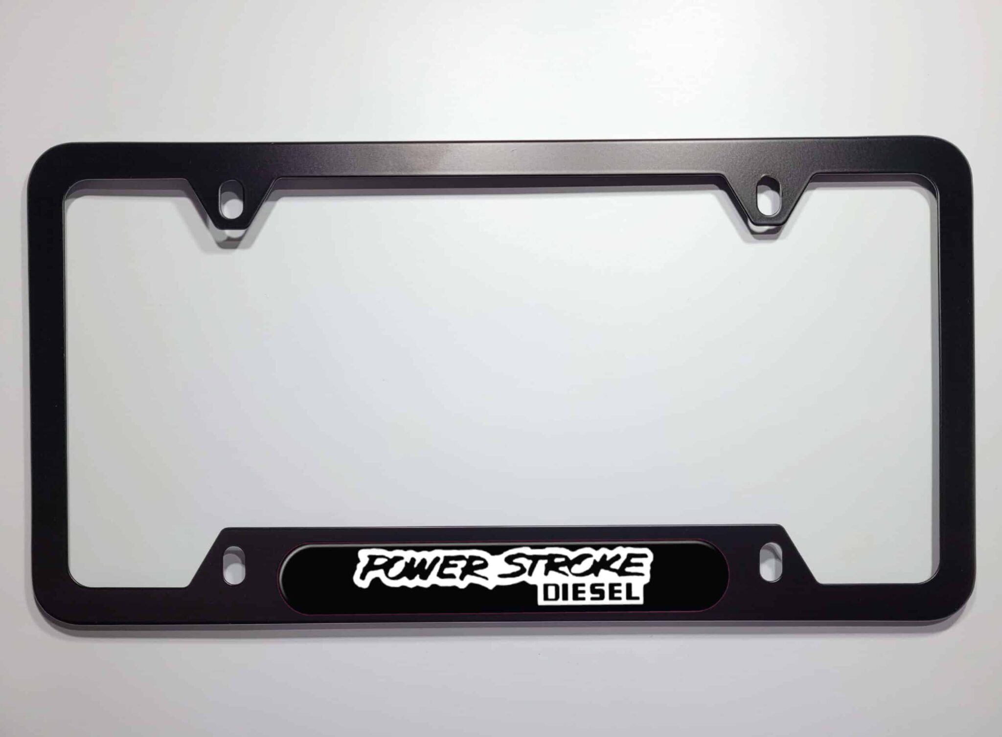 Ford Power Stroke Diesel License Plate Frame