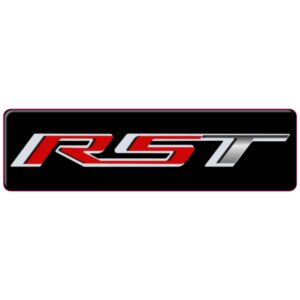 Chevy RST WeatherTech Replacement Domed Badge