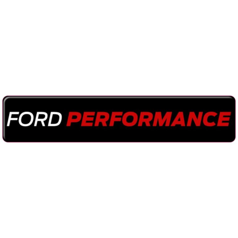 Ford Performance 3D Domed Badge Emblem