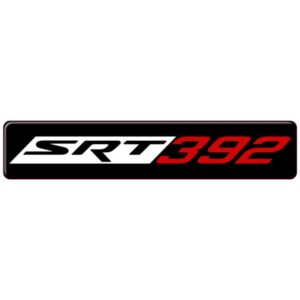 SRT 392 3D Domed Badge Emblem