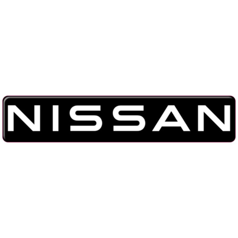 Nissan 3D Domed Badge Emblem
