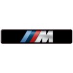 BMW M 3D Domed Badge Emblem