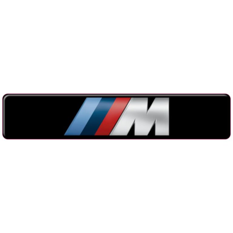 BMW M 3D Domed Badge Emblem