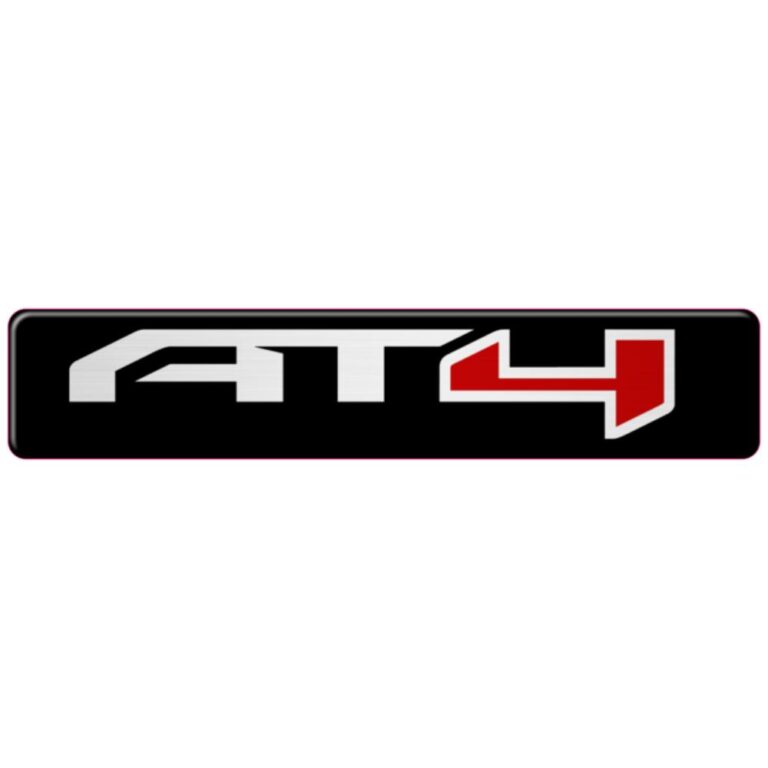 GMC AT4 3D Domed Badge Emblem