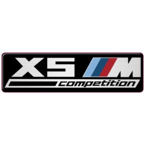 BMW X5 M Competition WeatherTech Replacement Domed Badge