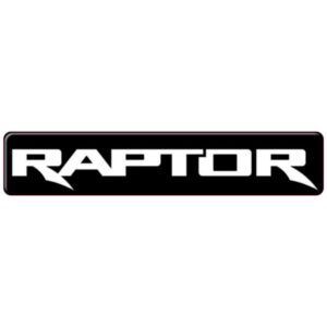 Ford Raptor 3D Domed Badge Emblem