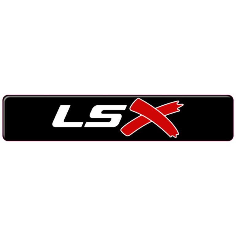 Chevy LSX 3D Domed Badge Emblem