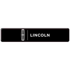 Lincoln 3D Domed Badge Emblem
