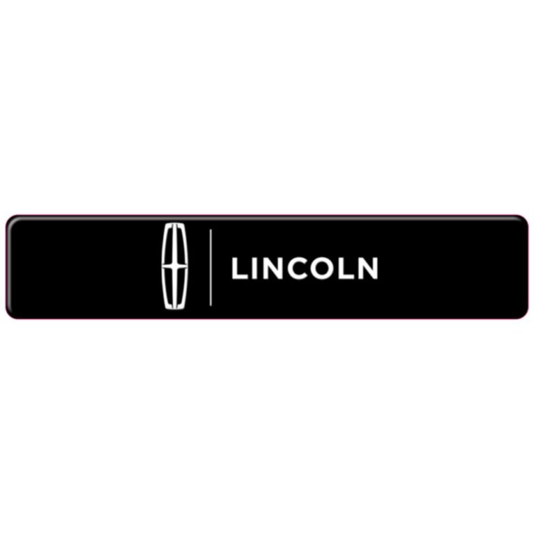 Lincoln 3D Domed Badge Emblem