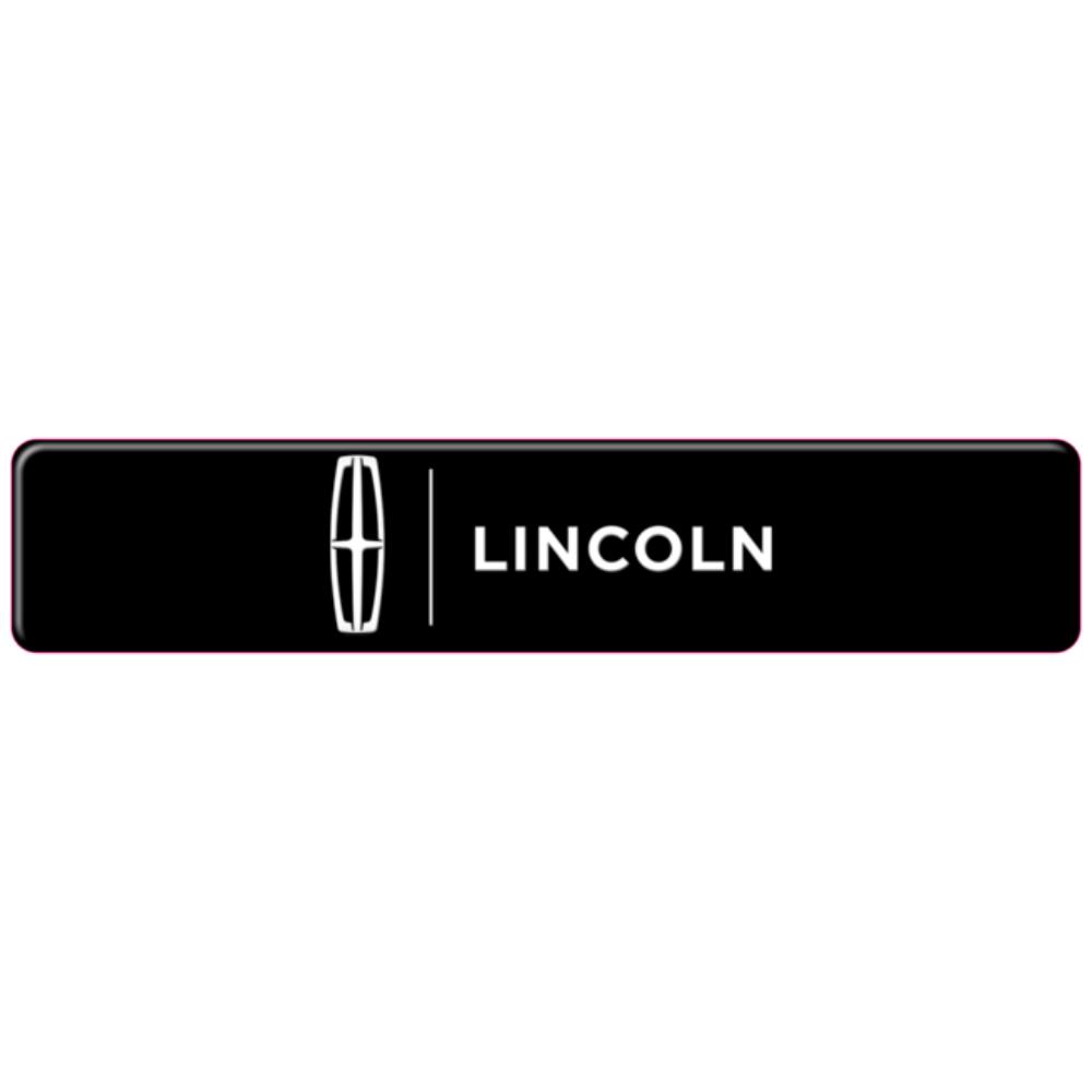 Lincoln 3D Domed Badge Emblem