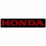 Honda 3D Domed Badge Emblem
