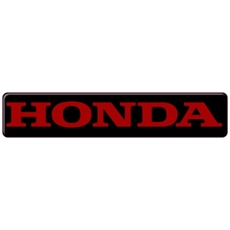 Honda 3D Domed Badge Emblem
