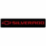 Chevy Silverado 3D Domed Badge Emblem