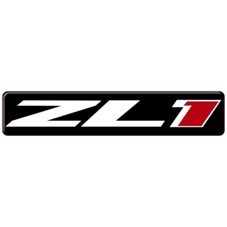 Camaro ZL1 3D Domed Badge Emblem