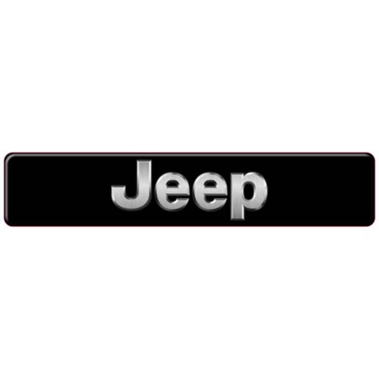 Jeep 3D Domed Badge Emblem