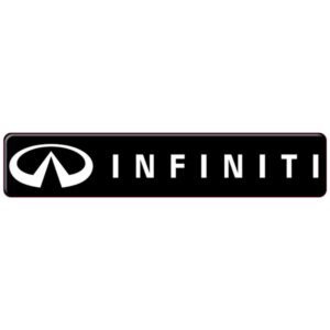 Infiniti 3D Domed Badge Emblem