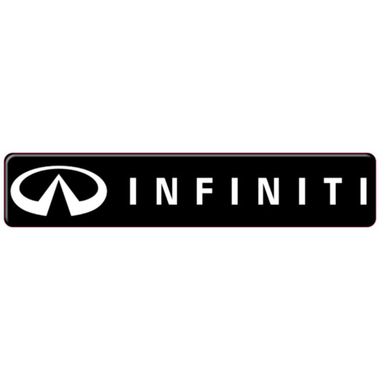 Infiniti 3D Domed Badge Emblem