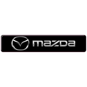 Mazda 3D Domed Badge Emblem