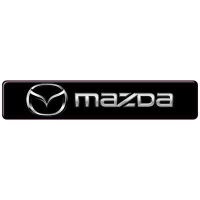 DIY Gloss Black Windshield Banner Decal – 29x5" Vinyl For Mazda 3, Cars, Trucks & SUVs