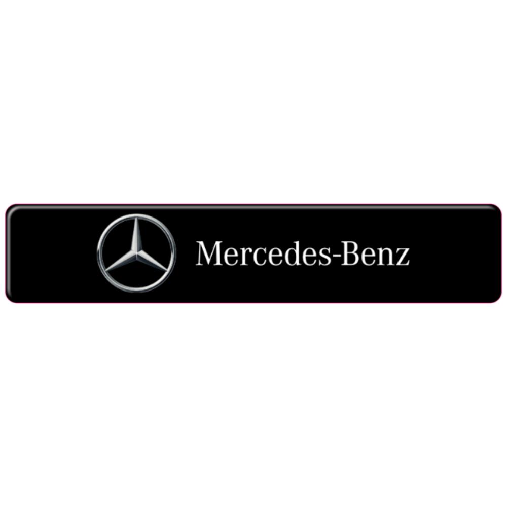 Mercedes Benz 3D Domed Badge Emblem