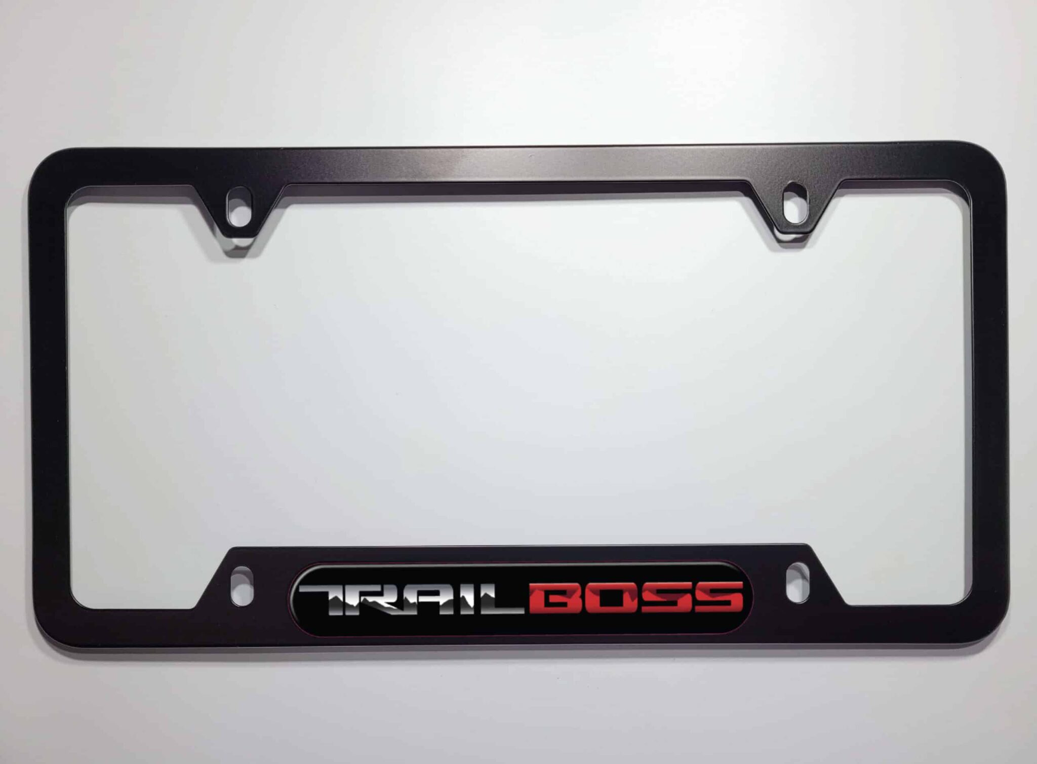 Chevy Trail Boss License Plate Frame