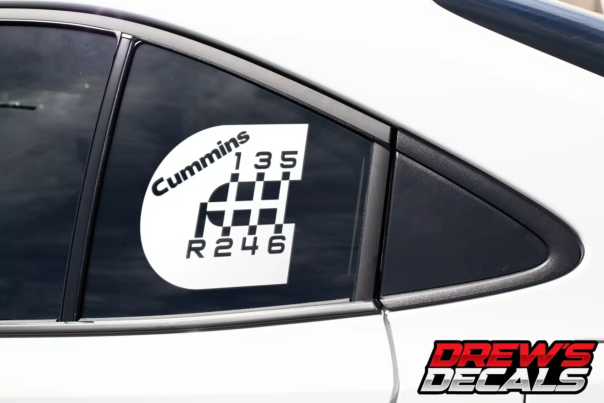 Cummins 6 Speed Manual Decal
