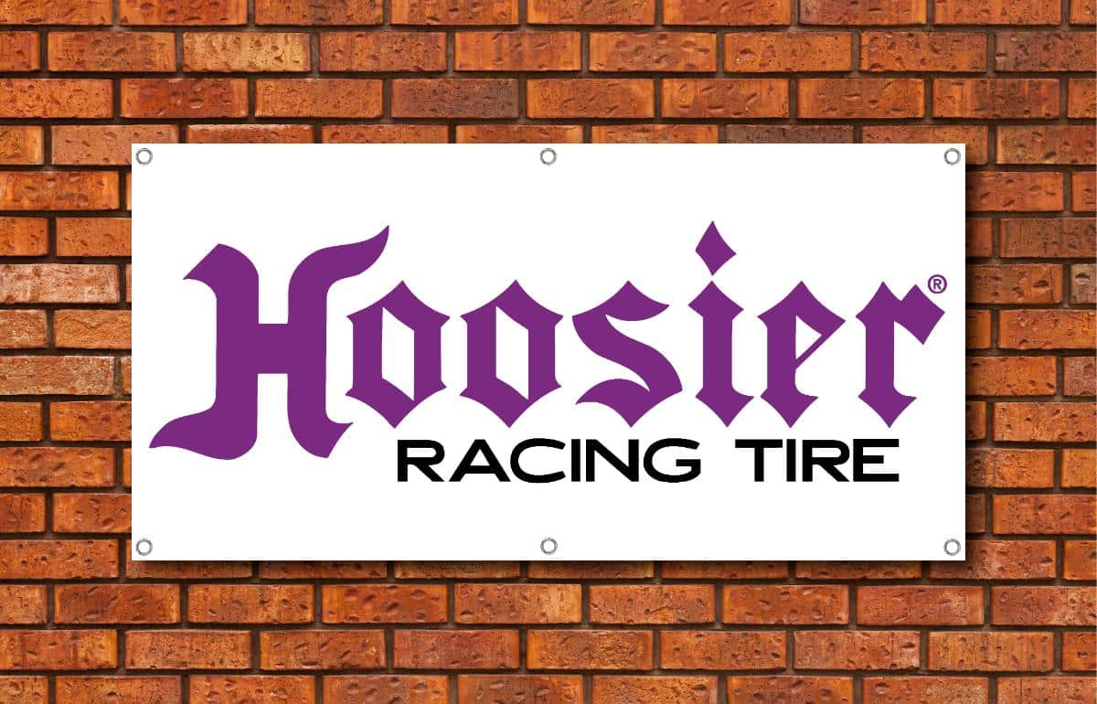Hoosier Racing Tire Garage Banner