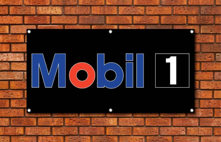 Mobil 1 Garage Banner