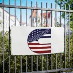 Cummins American Flag Garage Banner