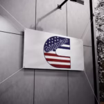 Cummins American Flag Garage Banner
