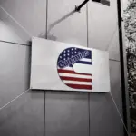 Cummins American Flag Garage Banner