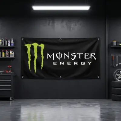 Monster Energy Garage Banner