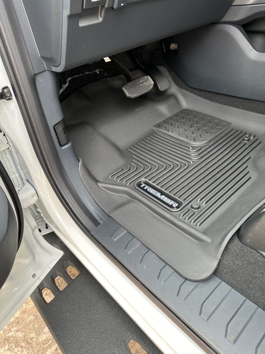Ford Tremor Husky Liners Floor Mat Badge
