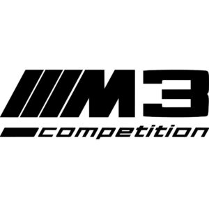 BMW M3 Competition Decal
