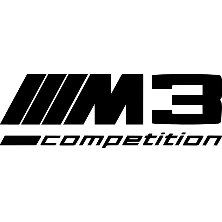 BMW M3 Competition Decal