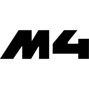 BMW M4 Logo Decal
