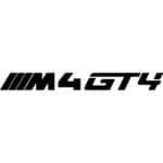 BMW M4 GT4 Decal