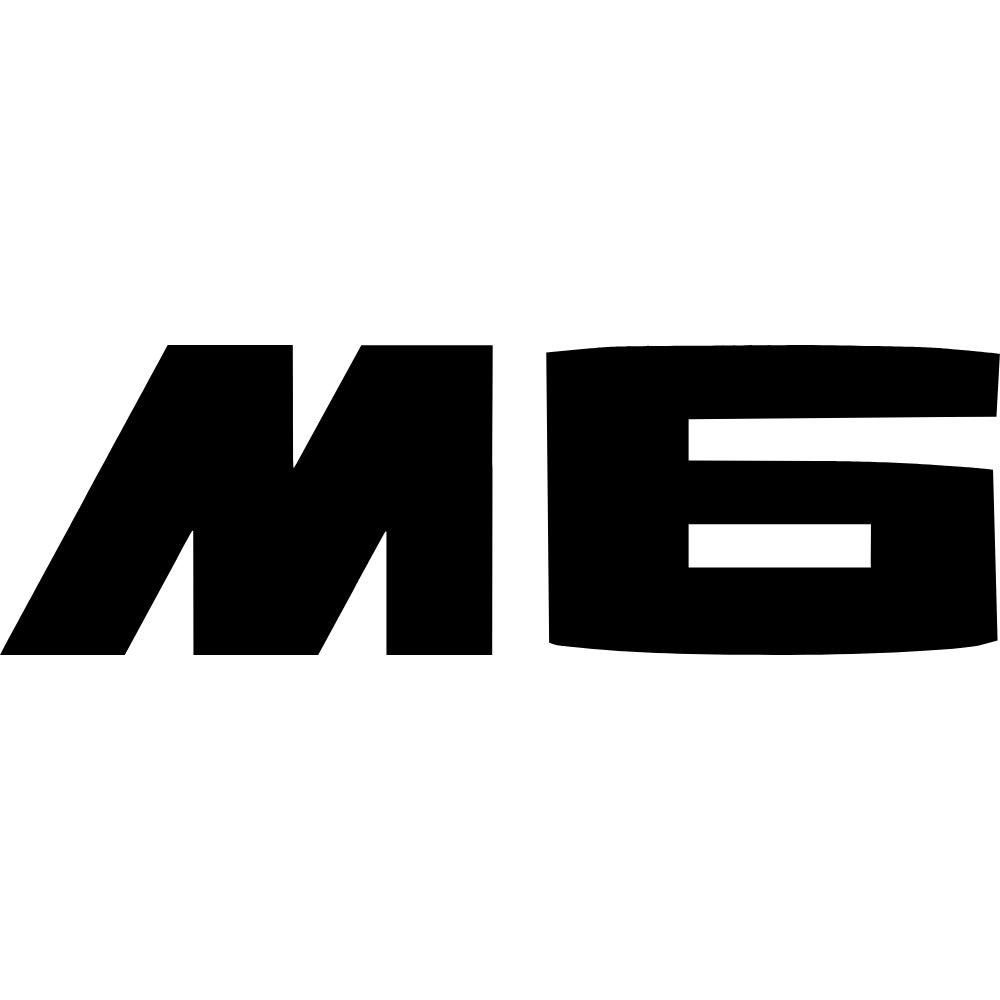 BMW M6 Logo decal sticker
