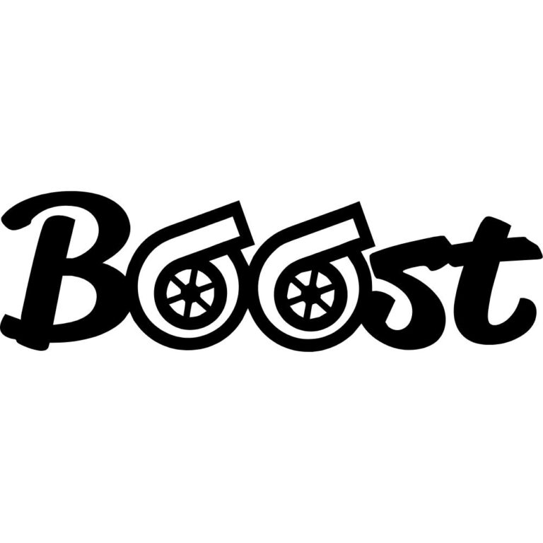 Boost Twin Turbo Decal