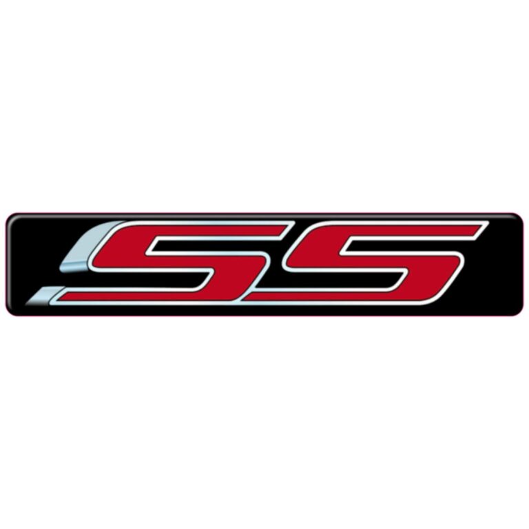 Camaro SS 3D Domed Badge Emblem