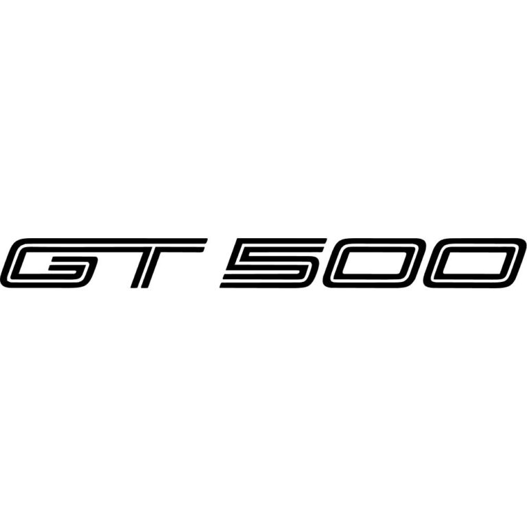 Ford Shelby GT500 Decal