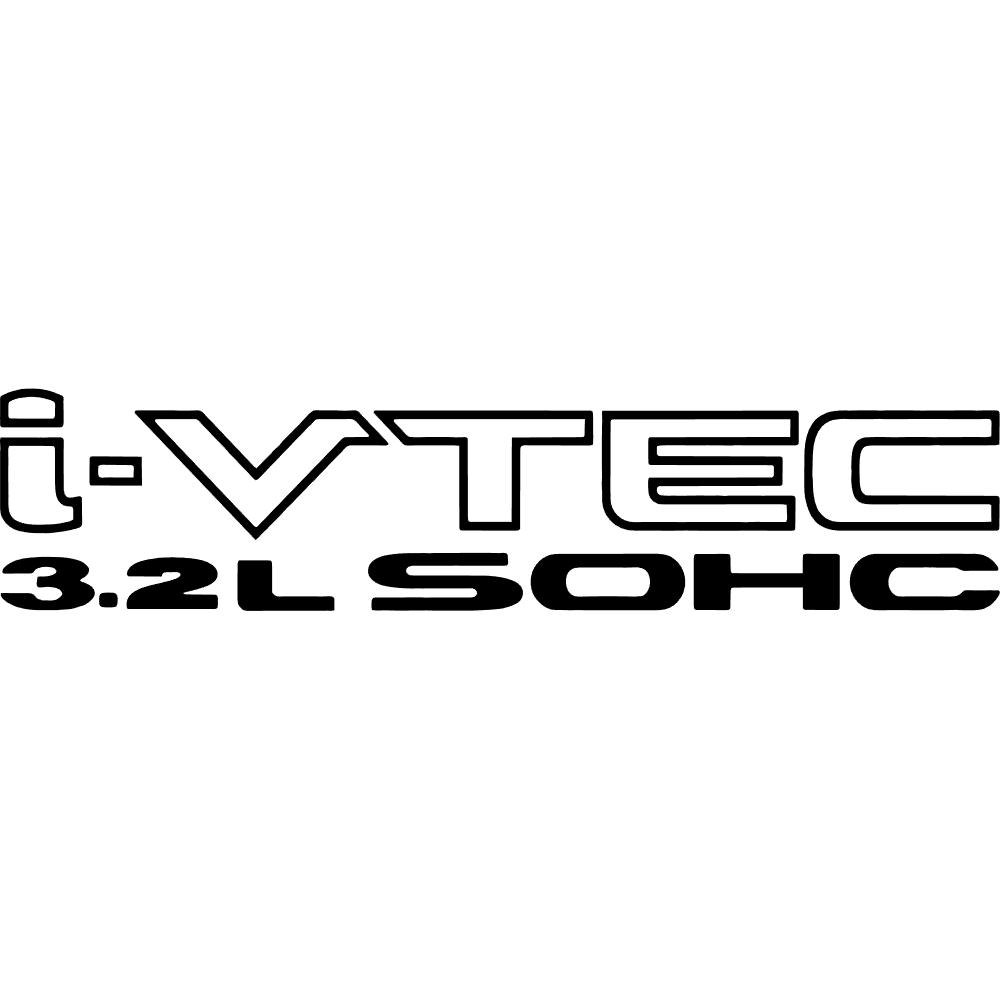 Acura i-Vtec SOHC 3.2 Decal