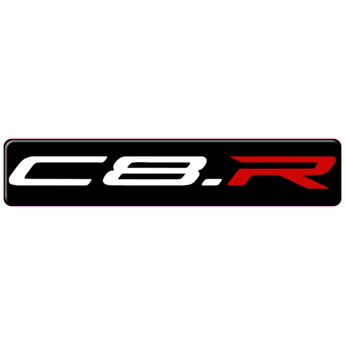 Corvette C8R 3D Domed Badge Emblem