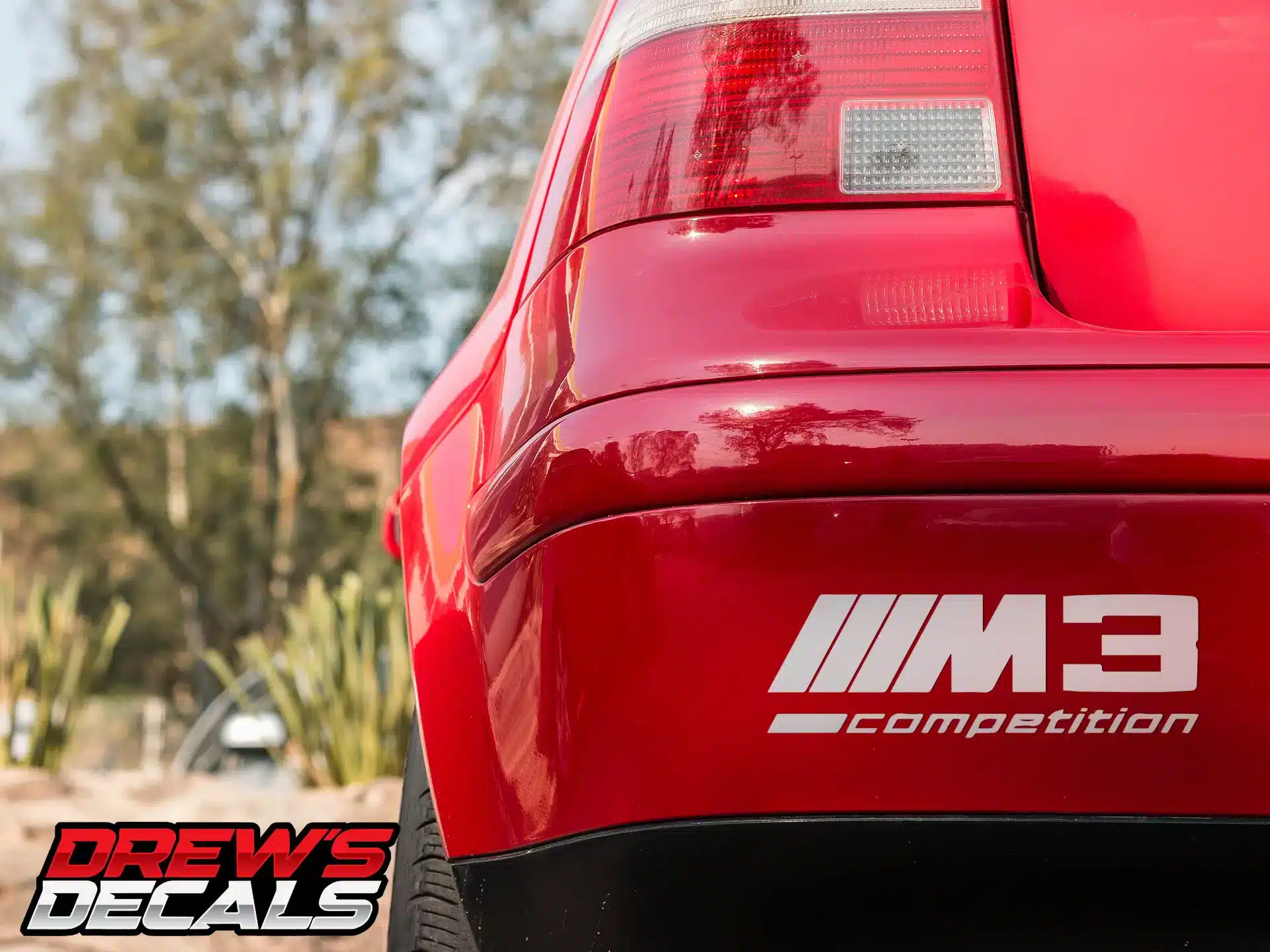 BMW M3 Competition Decal