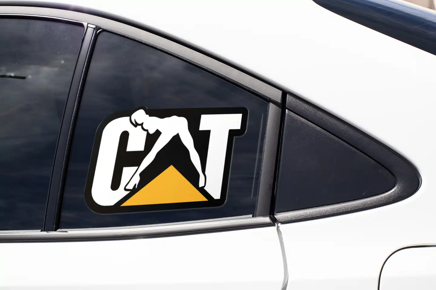 Caterpillar CAT Sexy Girl Decal