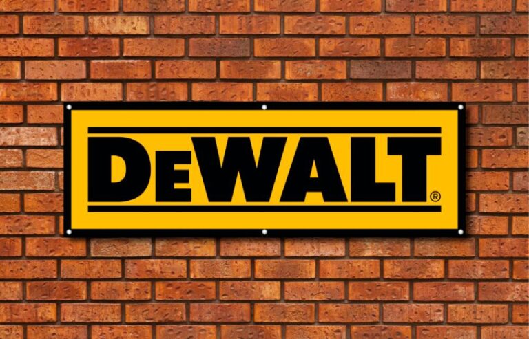 Dewalt Tools Garage Banner