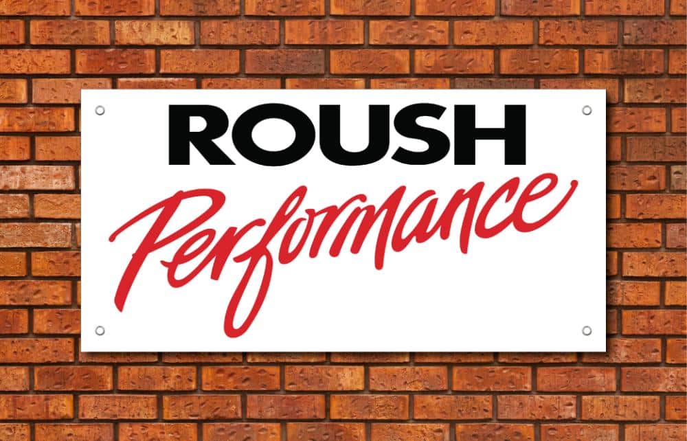 Roush Performance Garage Banner